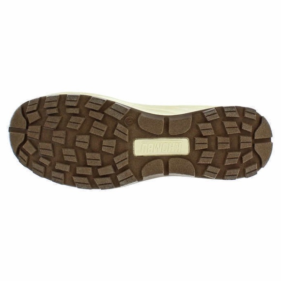 New Khombu brown Sienna Shearling Style Boots Booties Water Repellent Brown NIB - Picture 5 of 5